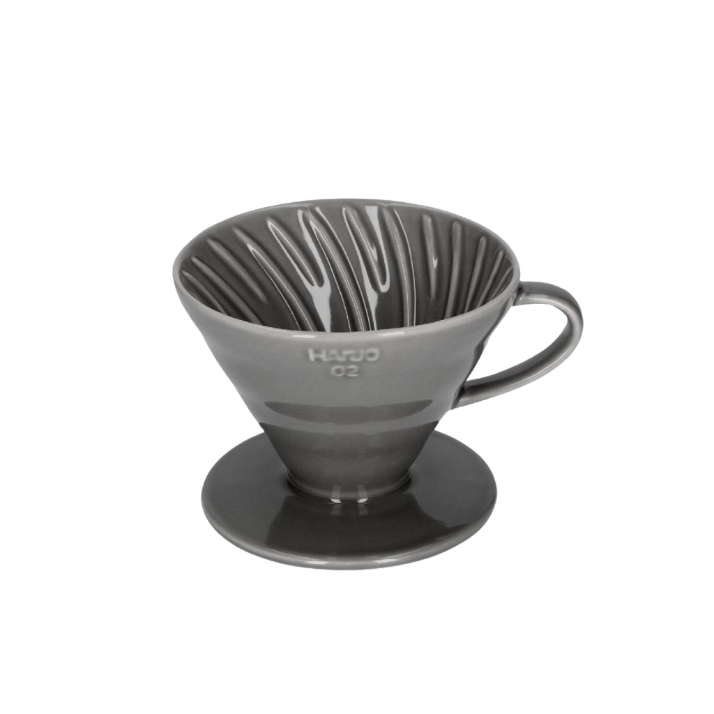 Hario V60 Dripper de cerámica - Grey
